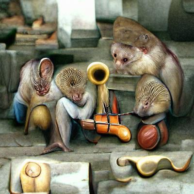 Ensemble of Musicians Performing Together