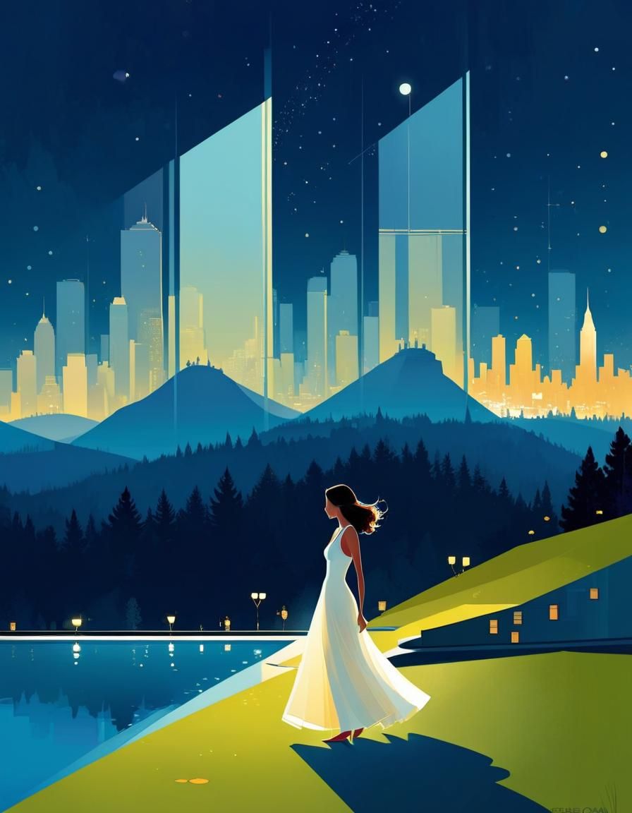 Stylized Digital Illustration Inspired by Campion, Chiao, Ci...