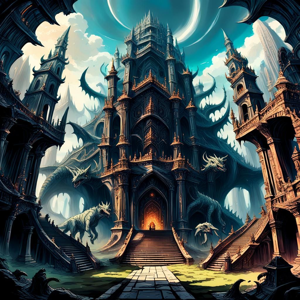 Seven Realms: Epic Fantasy Concept Art