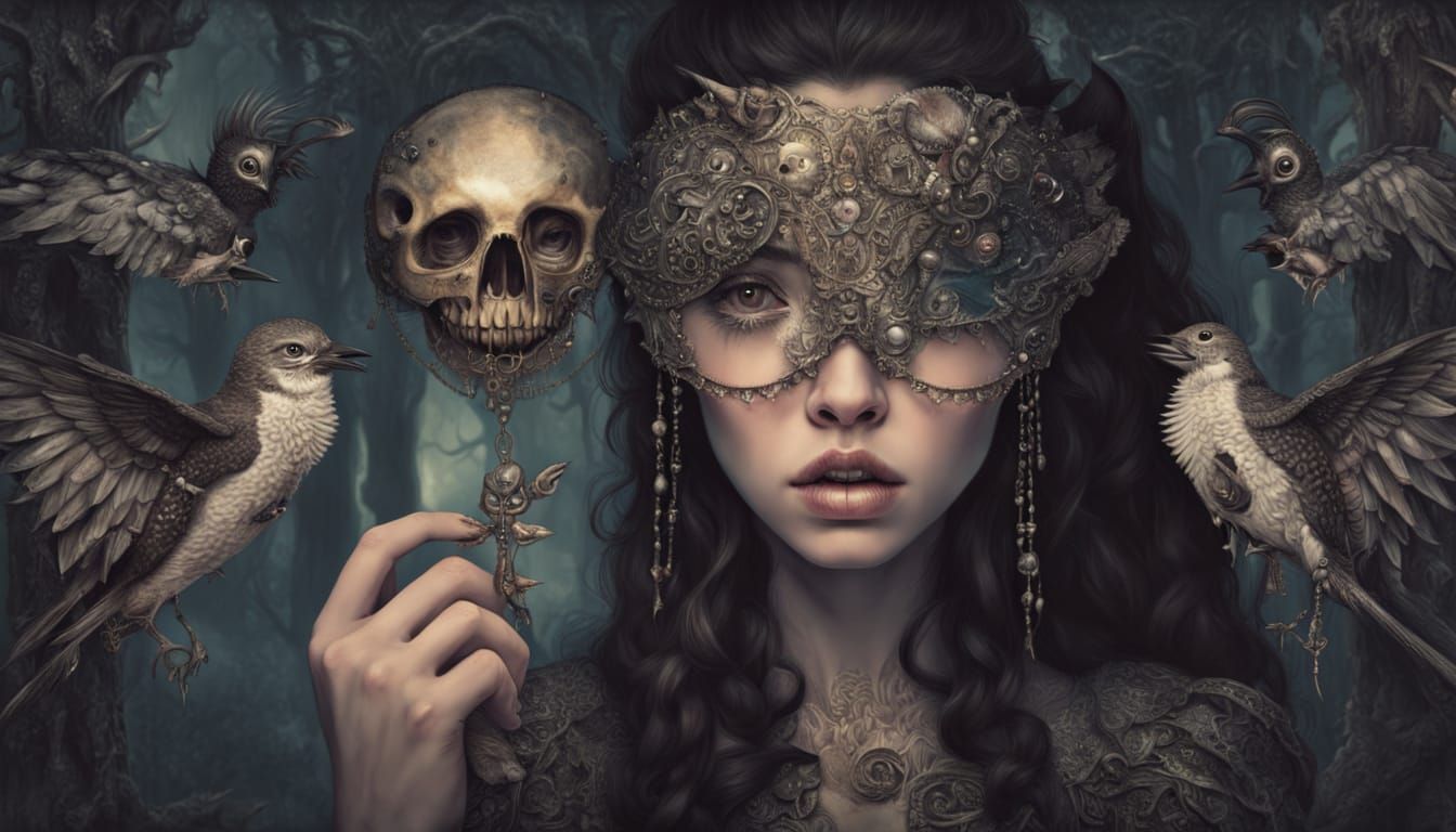 Ethereal Surrealism of a Lover's Allure