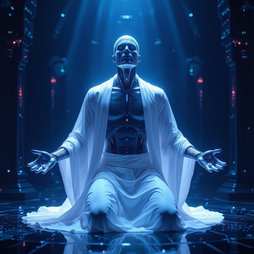 Liquid Crystal Figure in Cosmic Biomechanical Temple