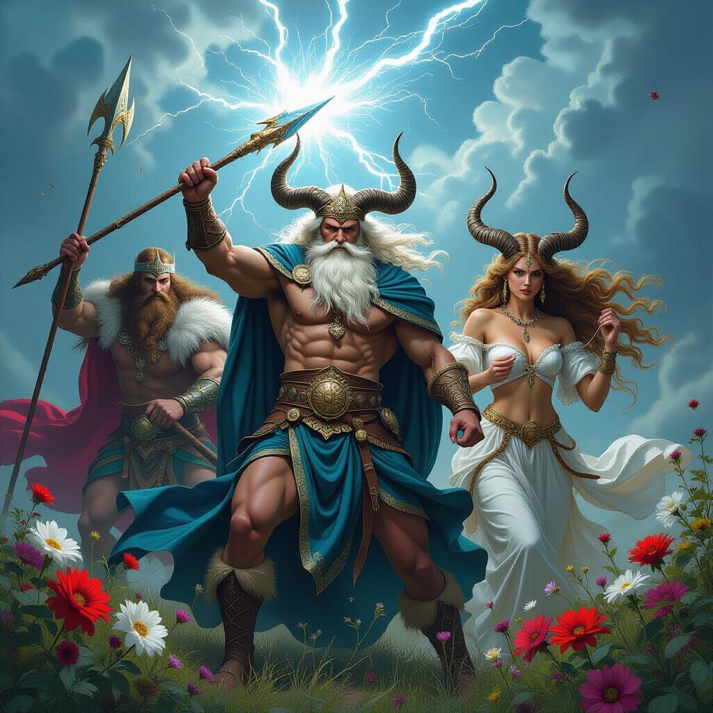 Slavic Gods: Perun, Veles, Mokosh, and Lada