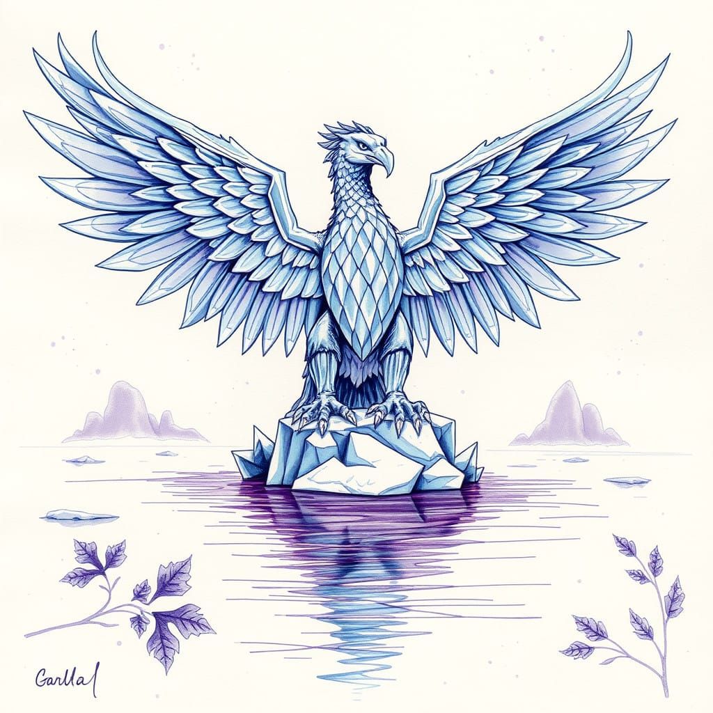 Frozen Garuda