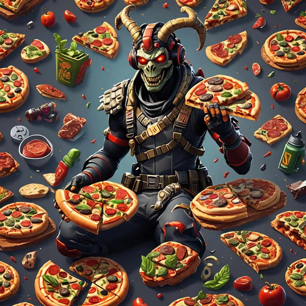 Three-Headed Snake-Humanoid Character Concept Art