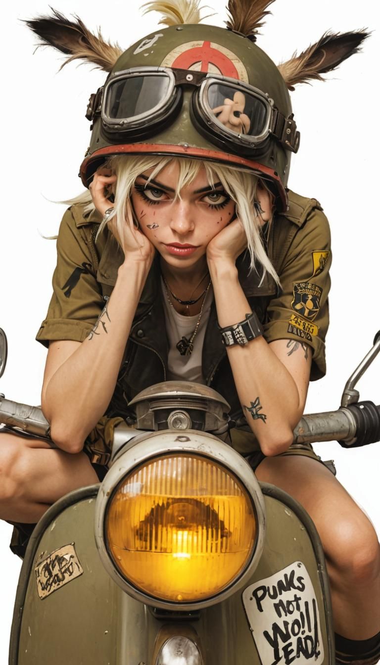 Tank Girl Scooter