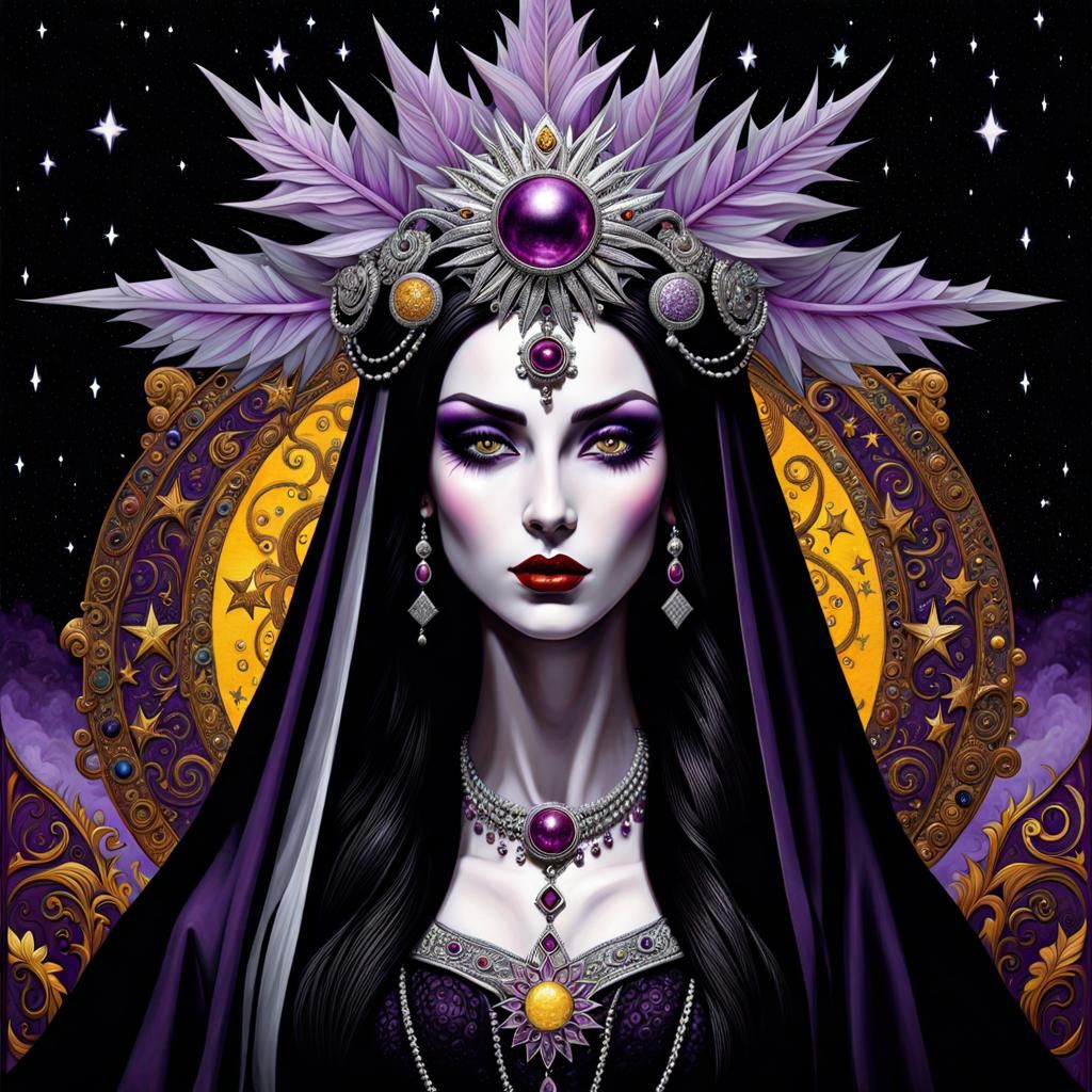 Mystical Priestess: A Gothic Pagan Punk Goddess