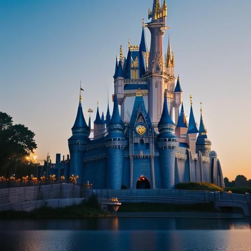 Disneyworld Cinderella's Castle: Professional Photography