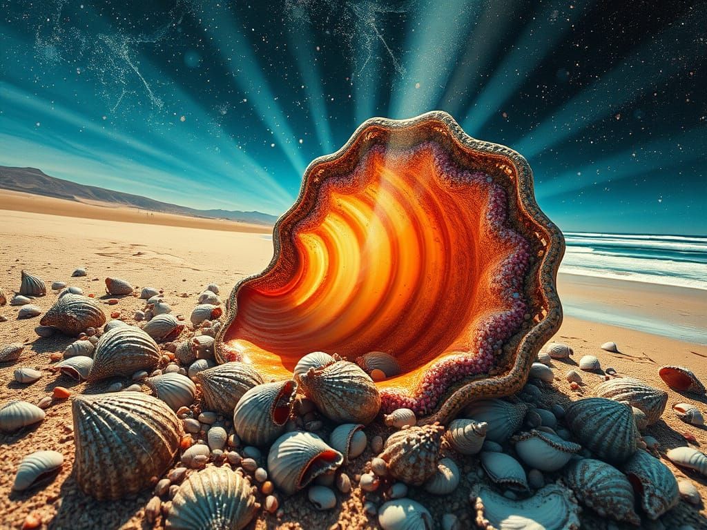 Cosmic Seashell Collection