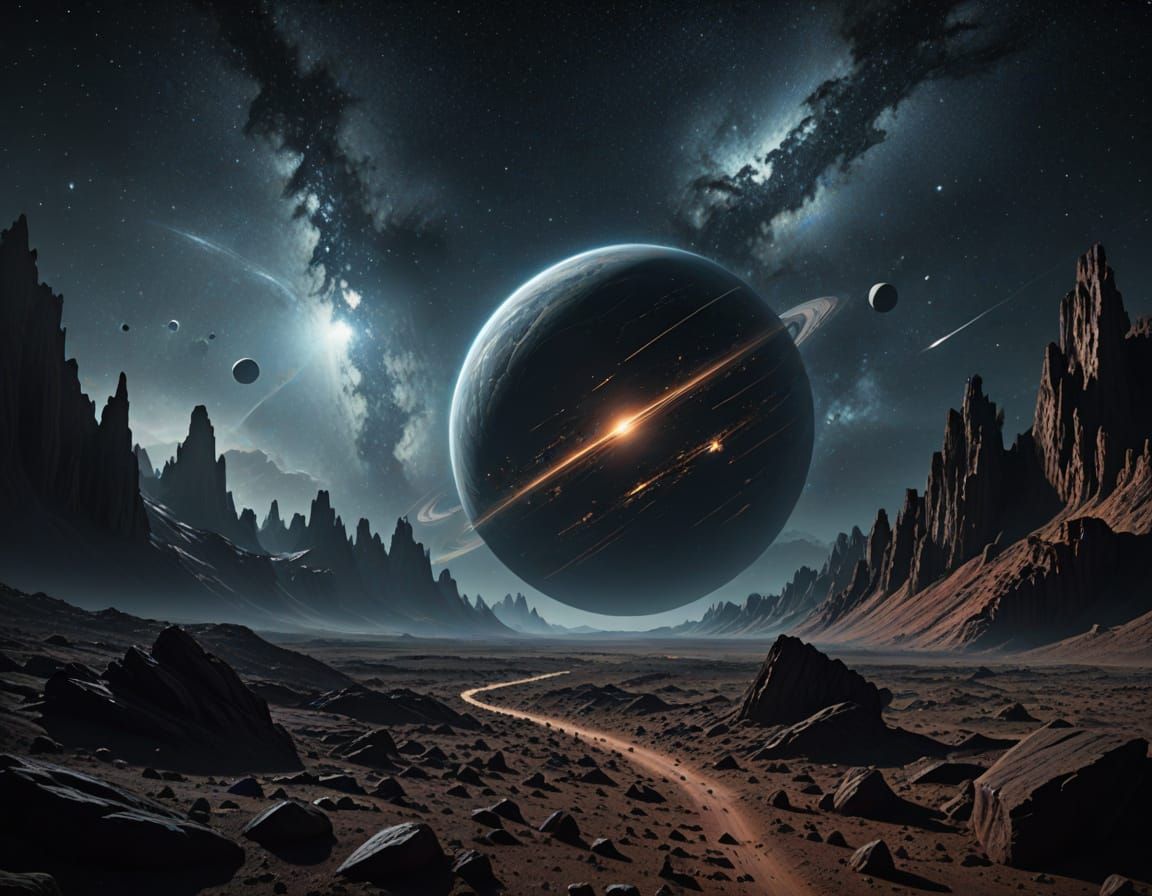 Interstellar Journey Through the Stars: Digital Matte Painti...