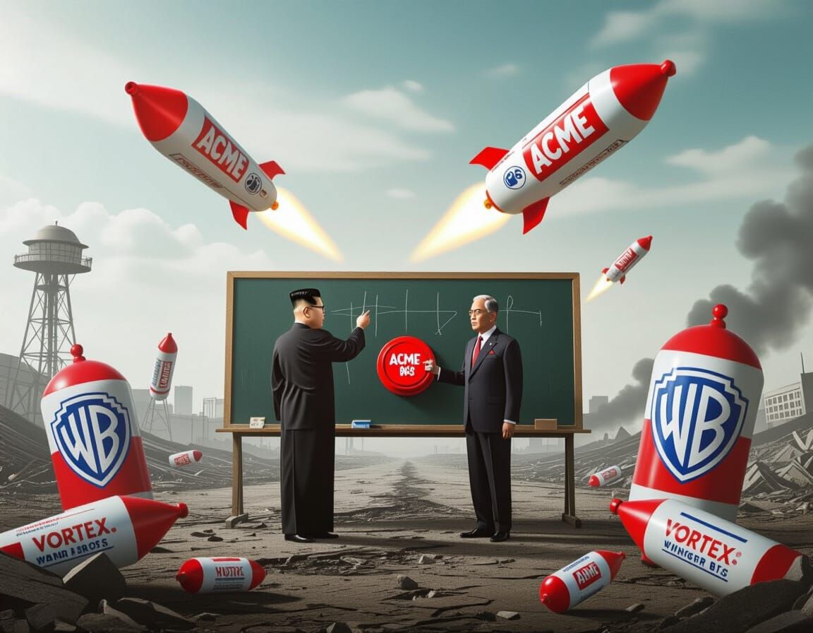 Leaders Activate ACME Vortex in Apocalyptic Scene