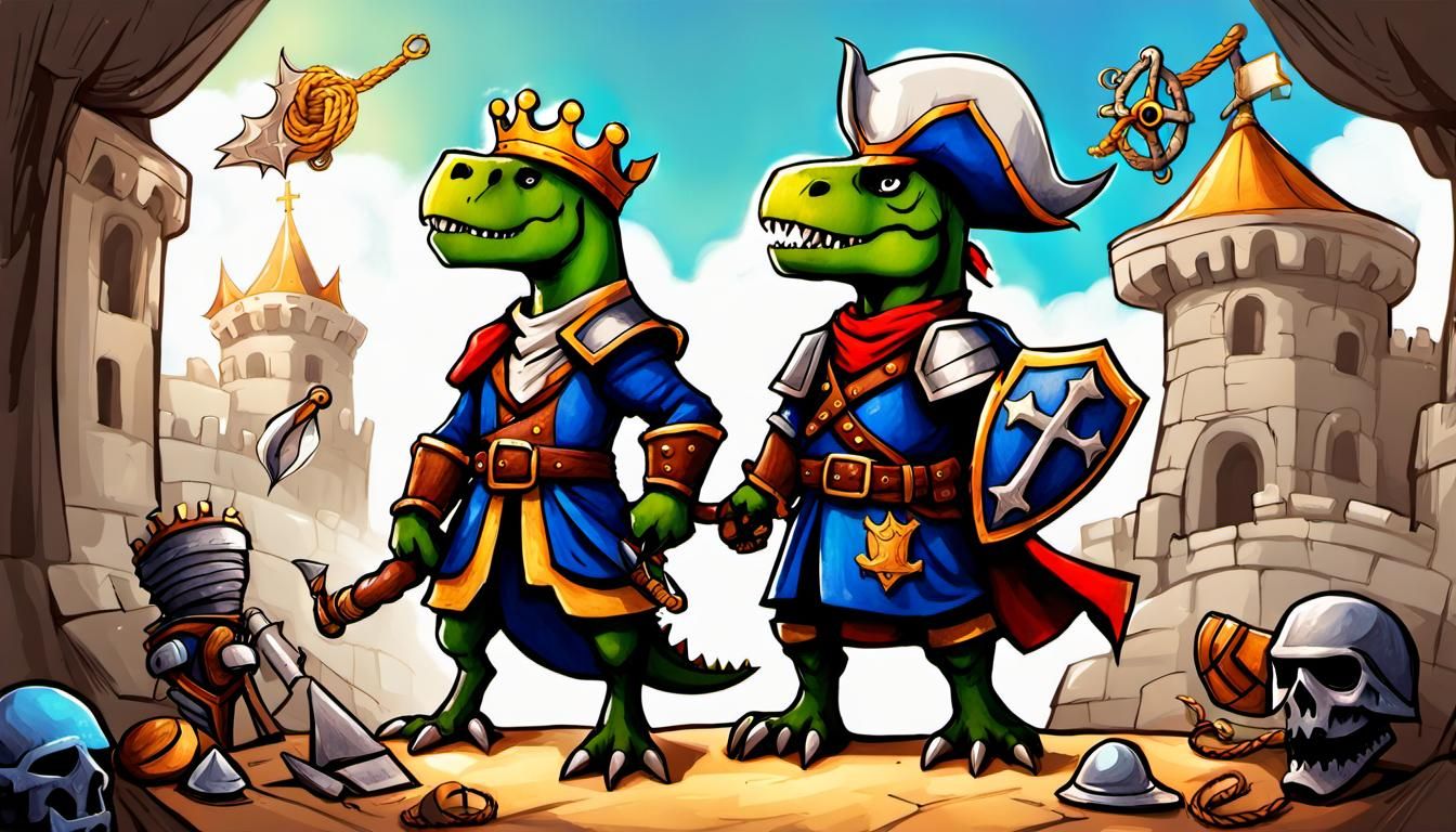 Whimsical Boy's Imagination: A Digital Children's Book Illus...