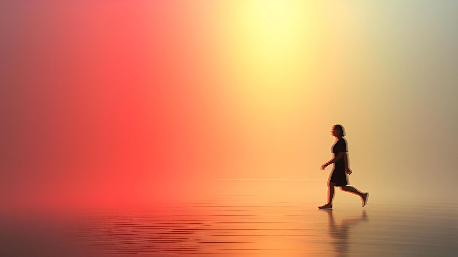 Surreal Abstract Glitch Art with Evolving Patterns