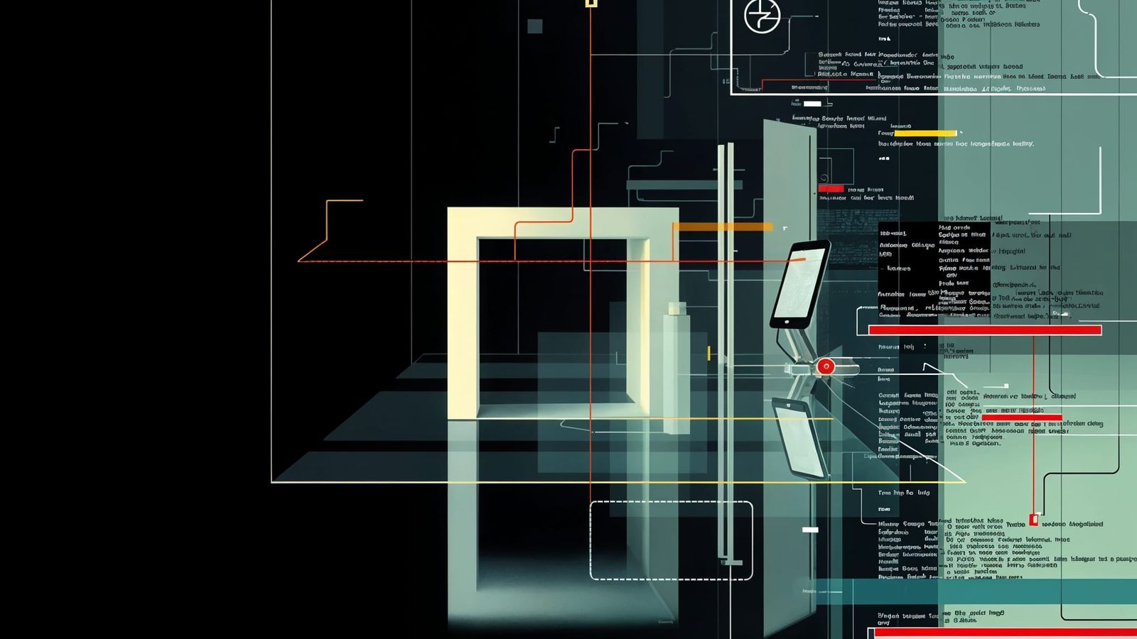 Surreal Abstract Art with Glitch Effects