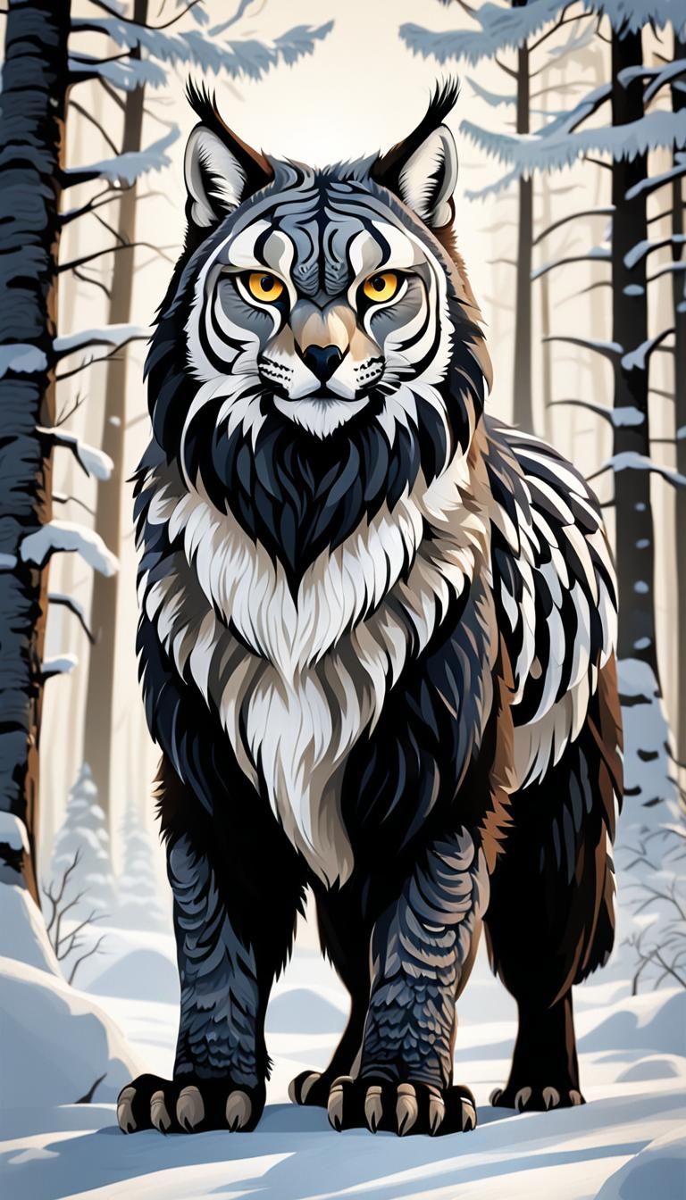 New Species - Canada Lynx Mixed with Black Bear & the Beauti...