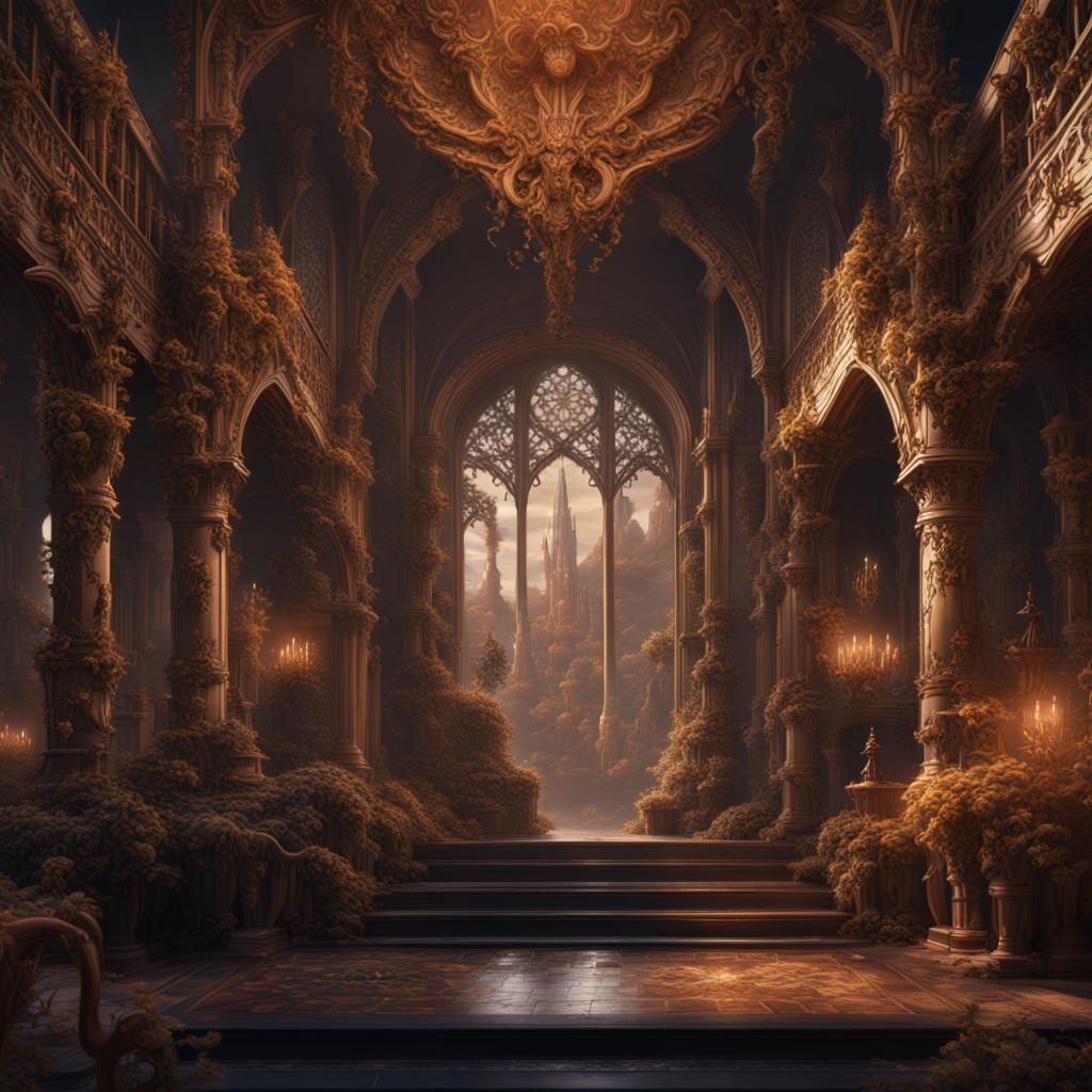 Detailed Rich Hand in Fantasy Concept Art