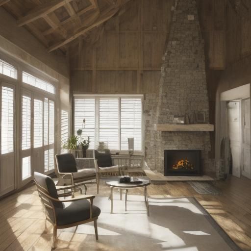 Indoor House Map in Photorealistic Style
