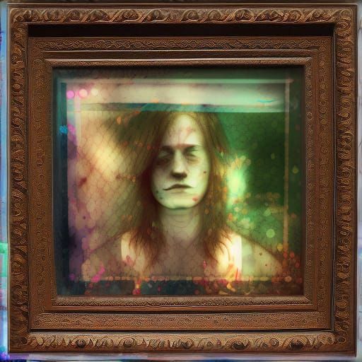 inpainting a frame i created