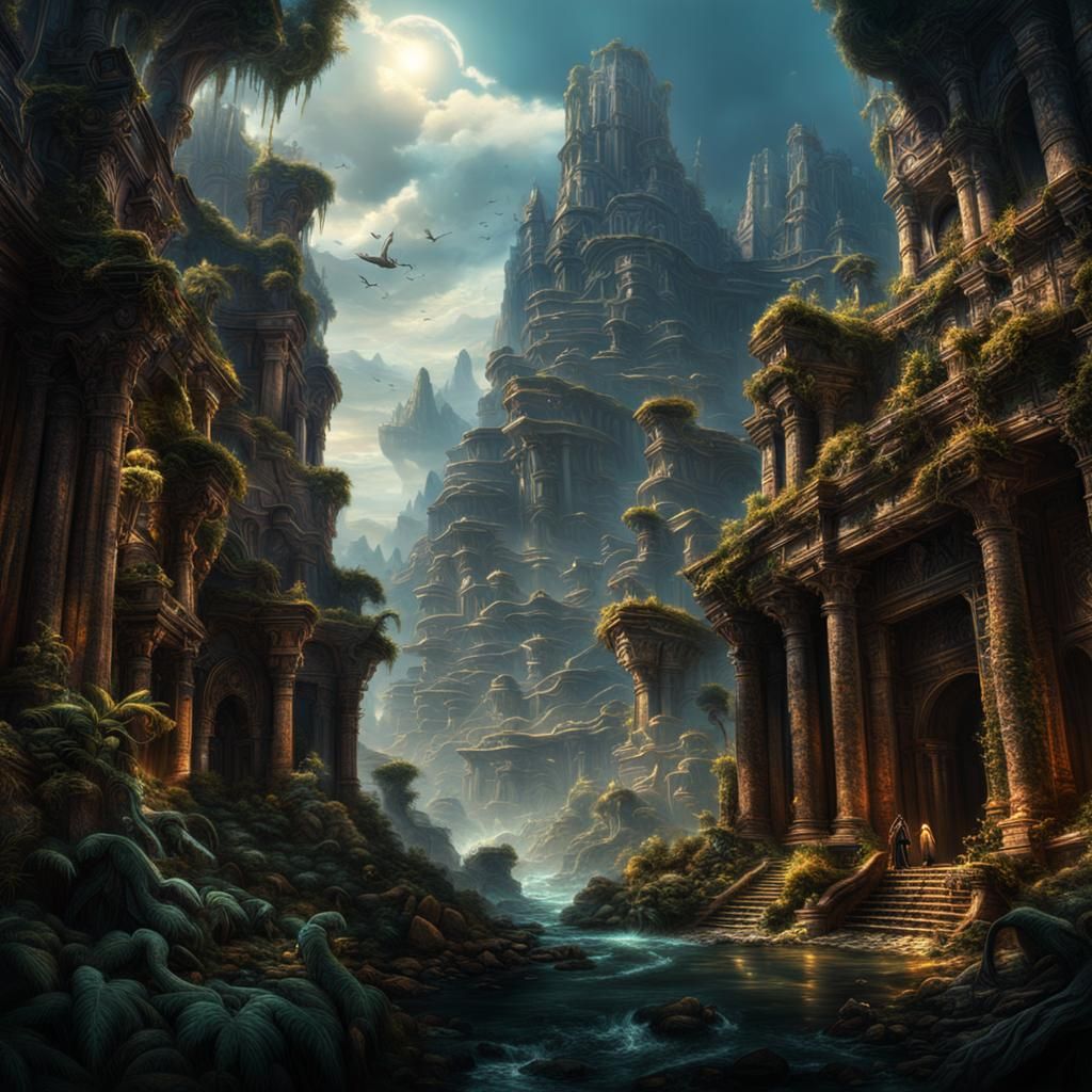 Lush Ruins: Life Finds a Way