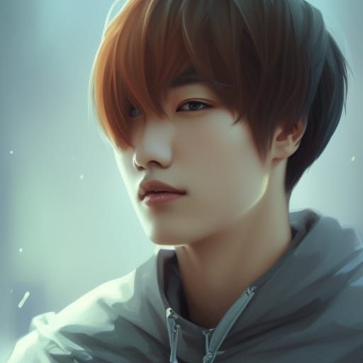 Hyperdetailed Kpop Male Portrait in Unreal Engine 5
