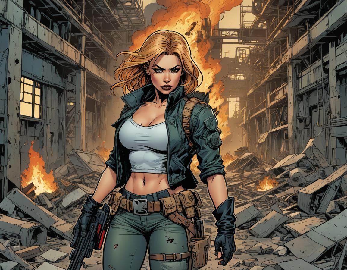 Natalia Kassle: Post-Apocalyptic Survivor in Action