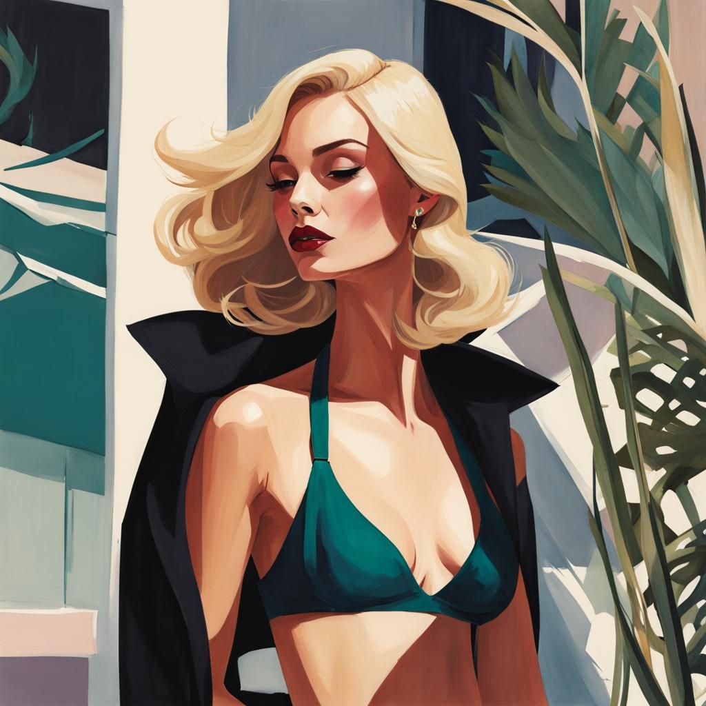 Modern Minimalist Illustration in Clean Style