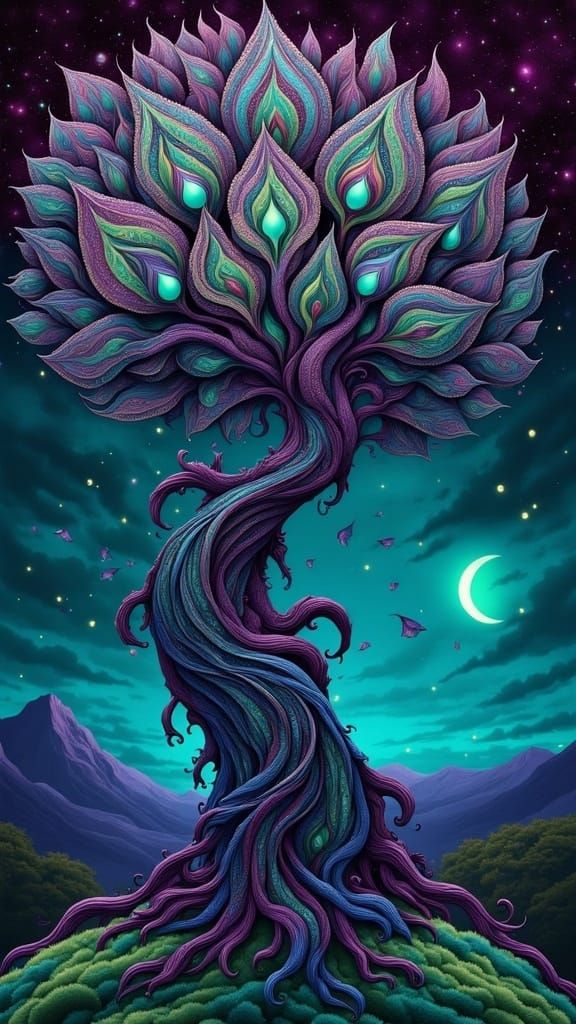 Digital Paisley Elegance in Hyperdetailed Style