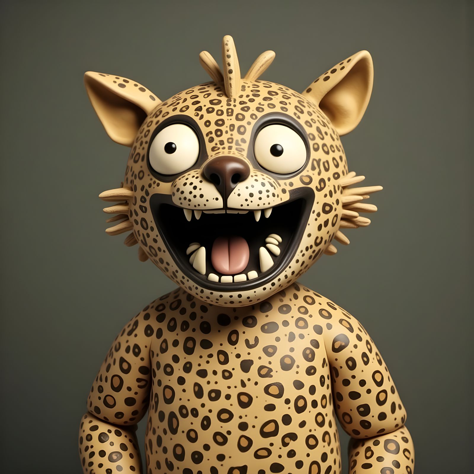 Surrealistic Dolls in Pop Art Style