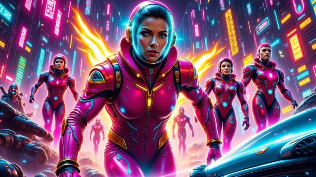 Guardians of Tomorrow Battle Atomic Syndicate in Retro-Futur...