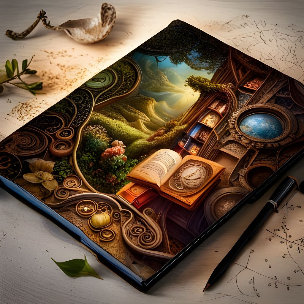 Photorealistic Storybook Illustration in 8K HDR