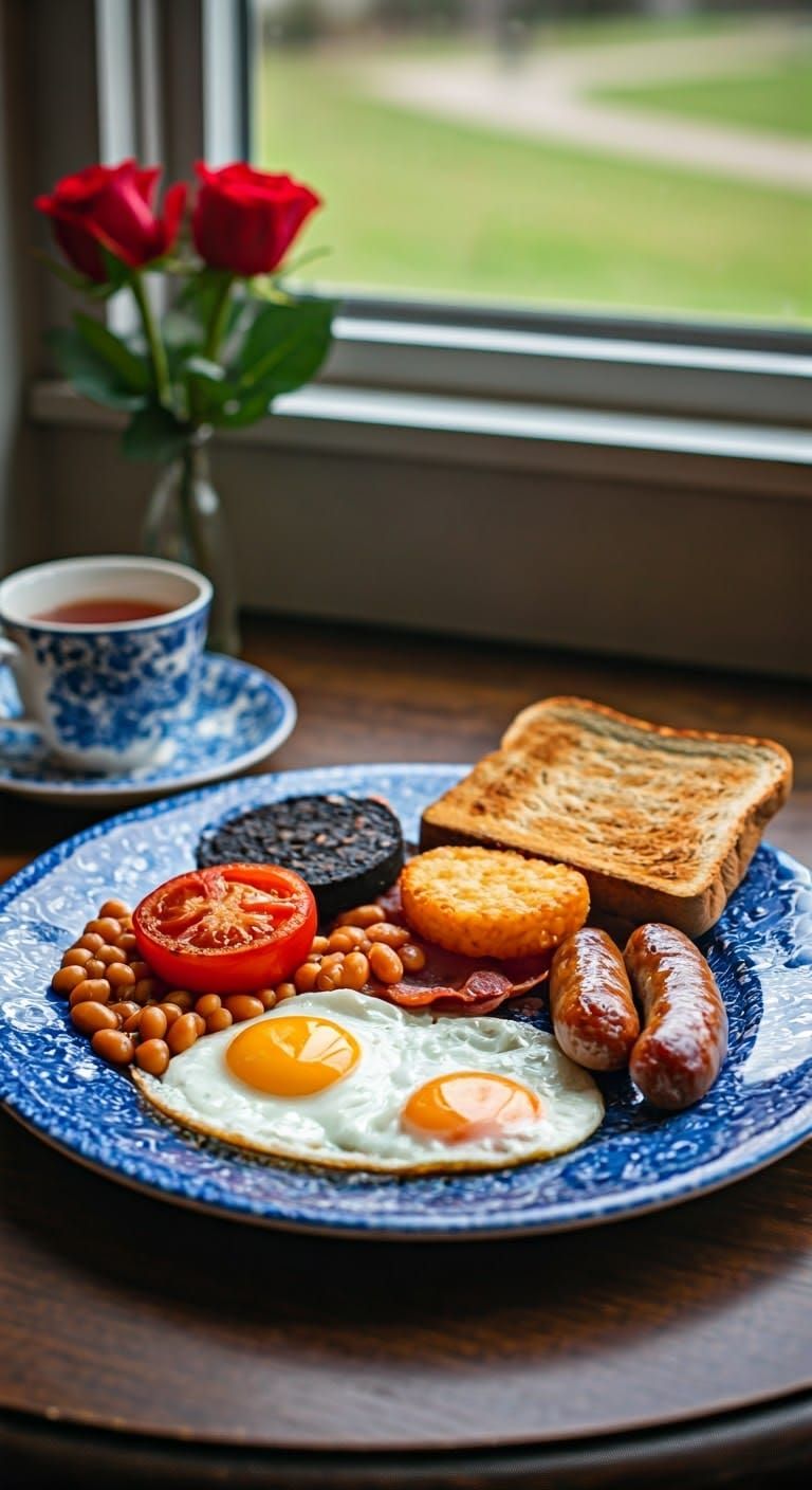 Classic English Breakfast Still Life
