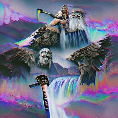 Abstract Image Generated From Simple AI Prompt