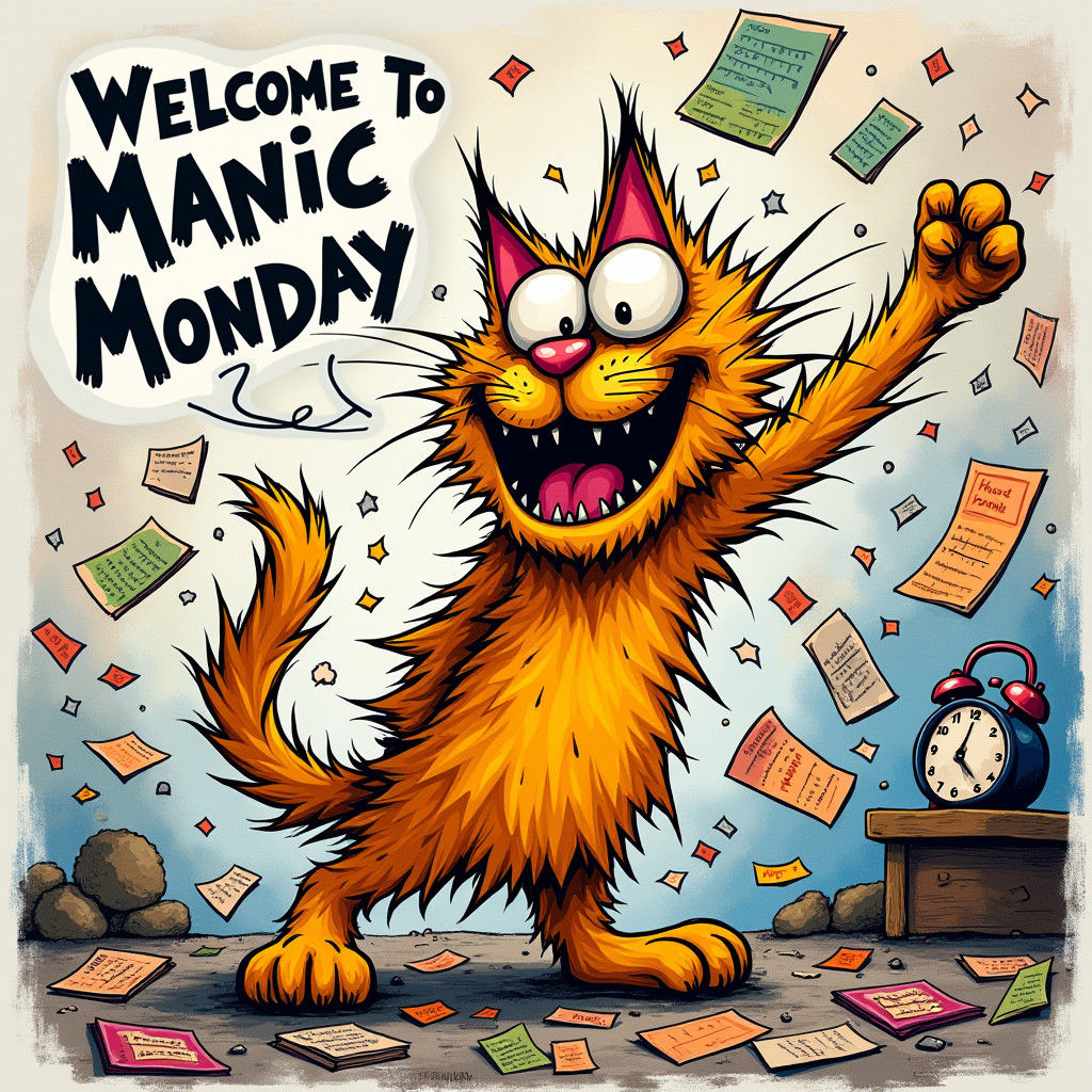 Frenzied Feline's Manic Monday Announcement