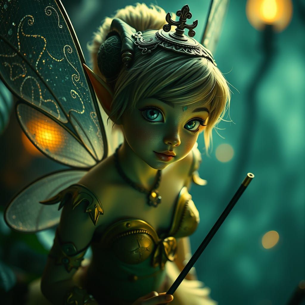 Steampunk Faerie in Arcane League of Legends Aesthetic