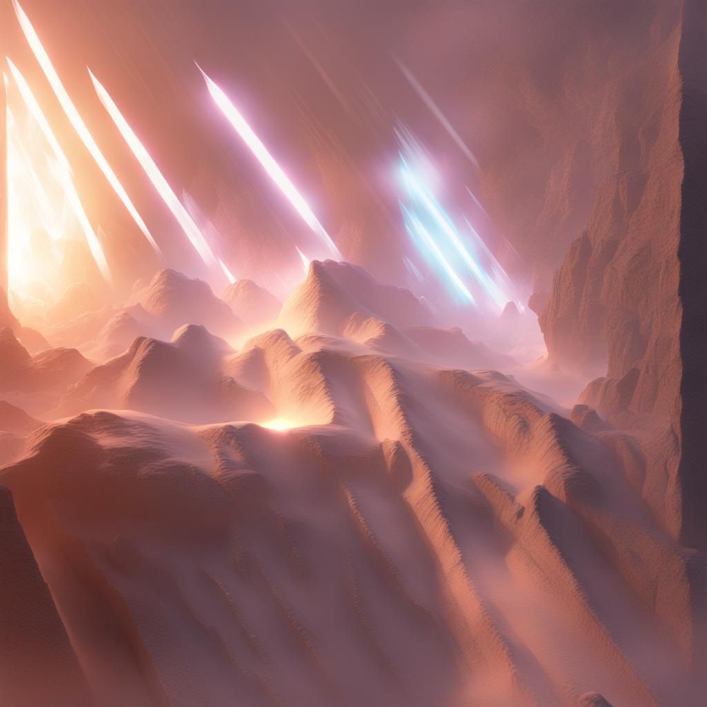 Volumetric Lighting Concept Art in 8k Resolution