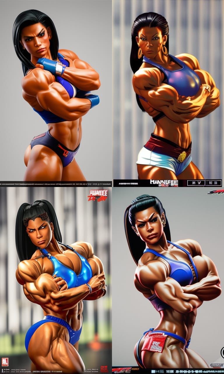 Hayley Mcneff as Streets of Rage Anime Character