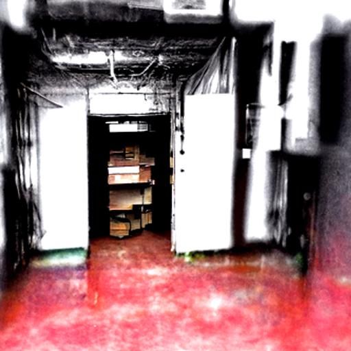 Distorted View of a Backrooms Entity