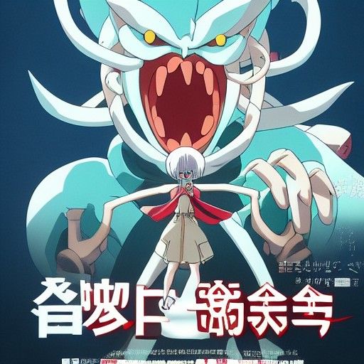 Gashadokuro Express: Lo-Fi Fantasy Movie Poster