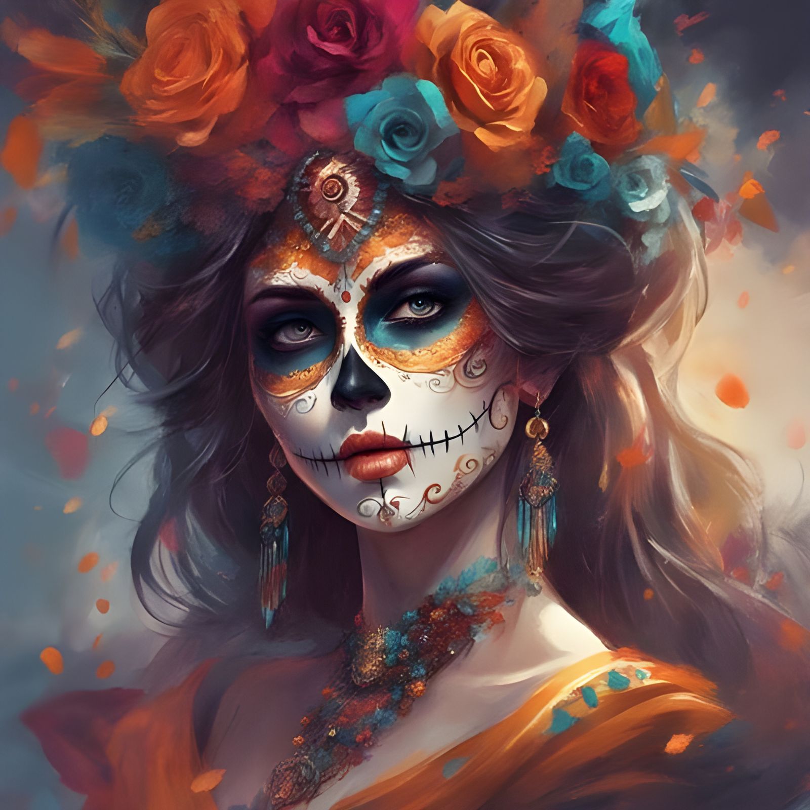 Day of the Dead Parade: Alluring Beauty