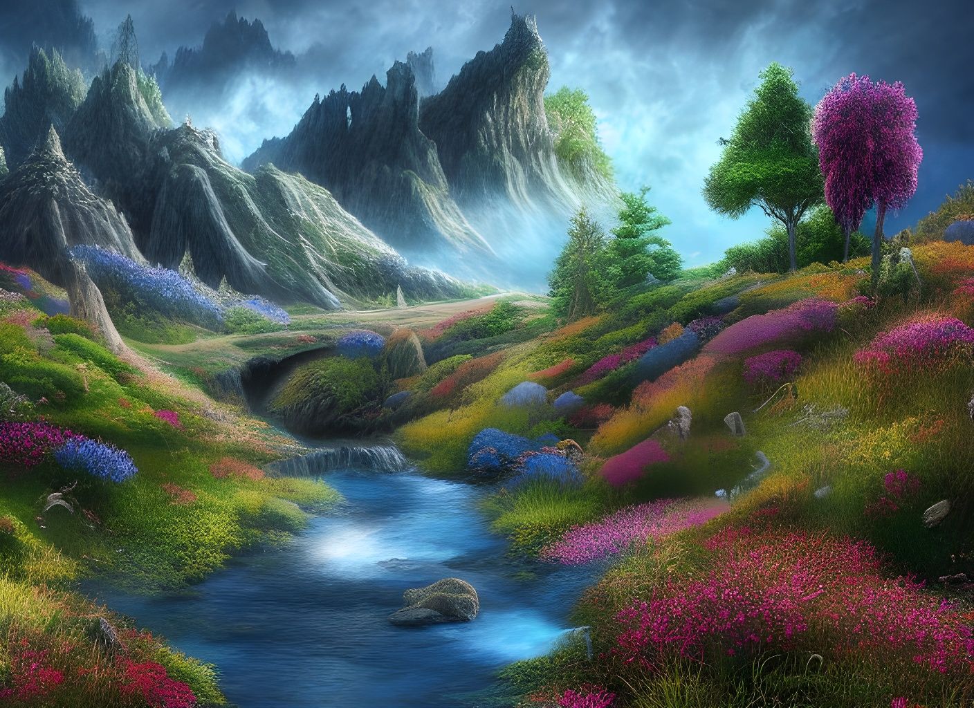 Fantasy/Sci fi landscape 11