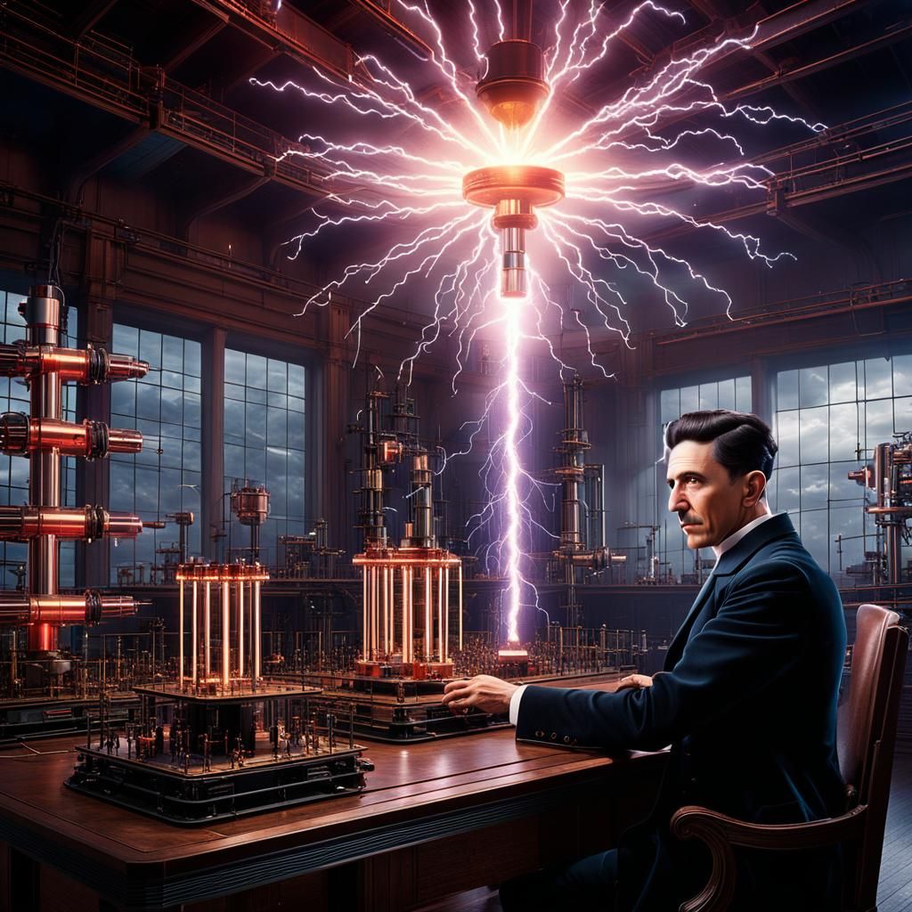 Tesla's Lab: Detailed Matte Painting in Unreal Engine