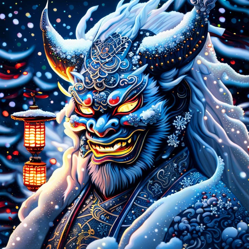 Oni in the Snow