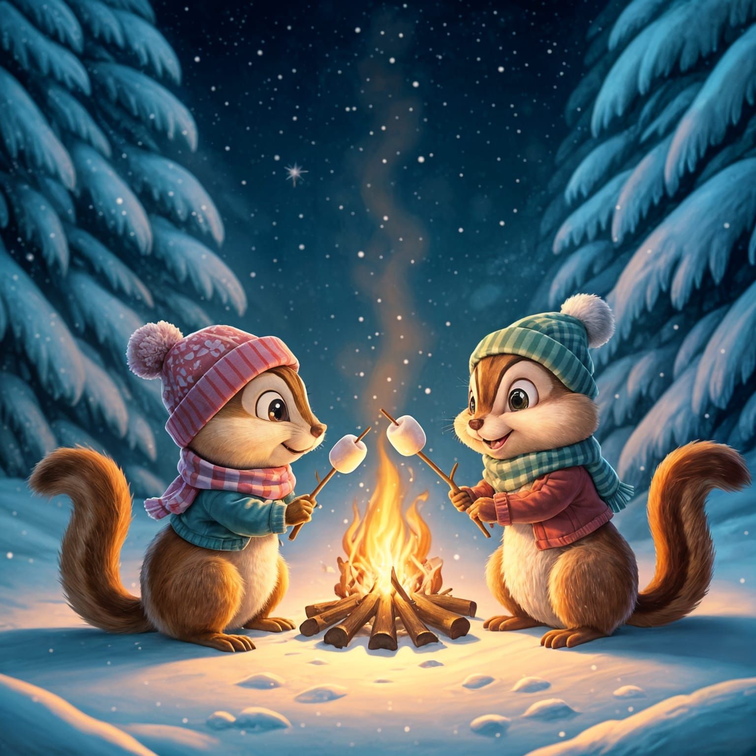 Roasting Marshmallows