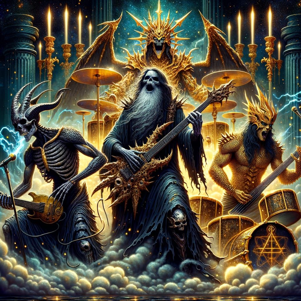 Gothic Fantasy Concert: Hades, Poseidon, and Zeus Perform in...