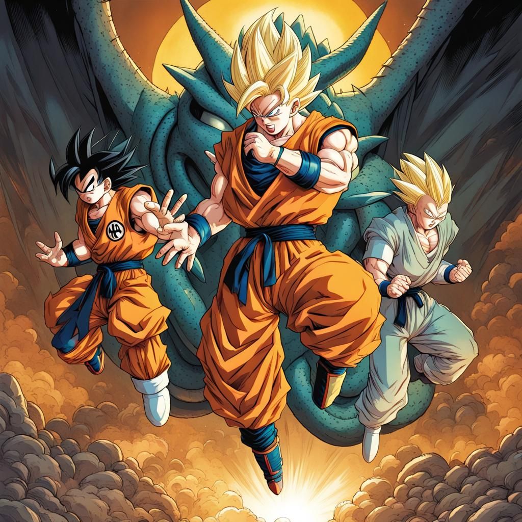 Dragon Ball Z: Comic Book Art by Mark Brooks