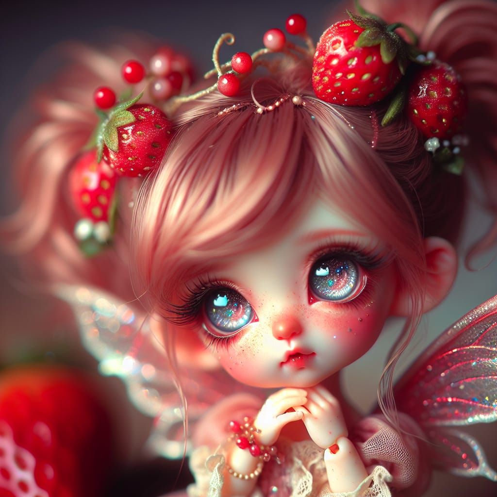 Strawberry Fairy of Captivating Magnificence