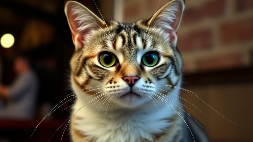 Catdad Profile with Motorcycle Cat