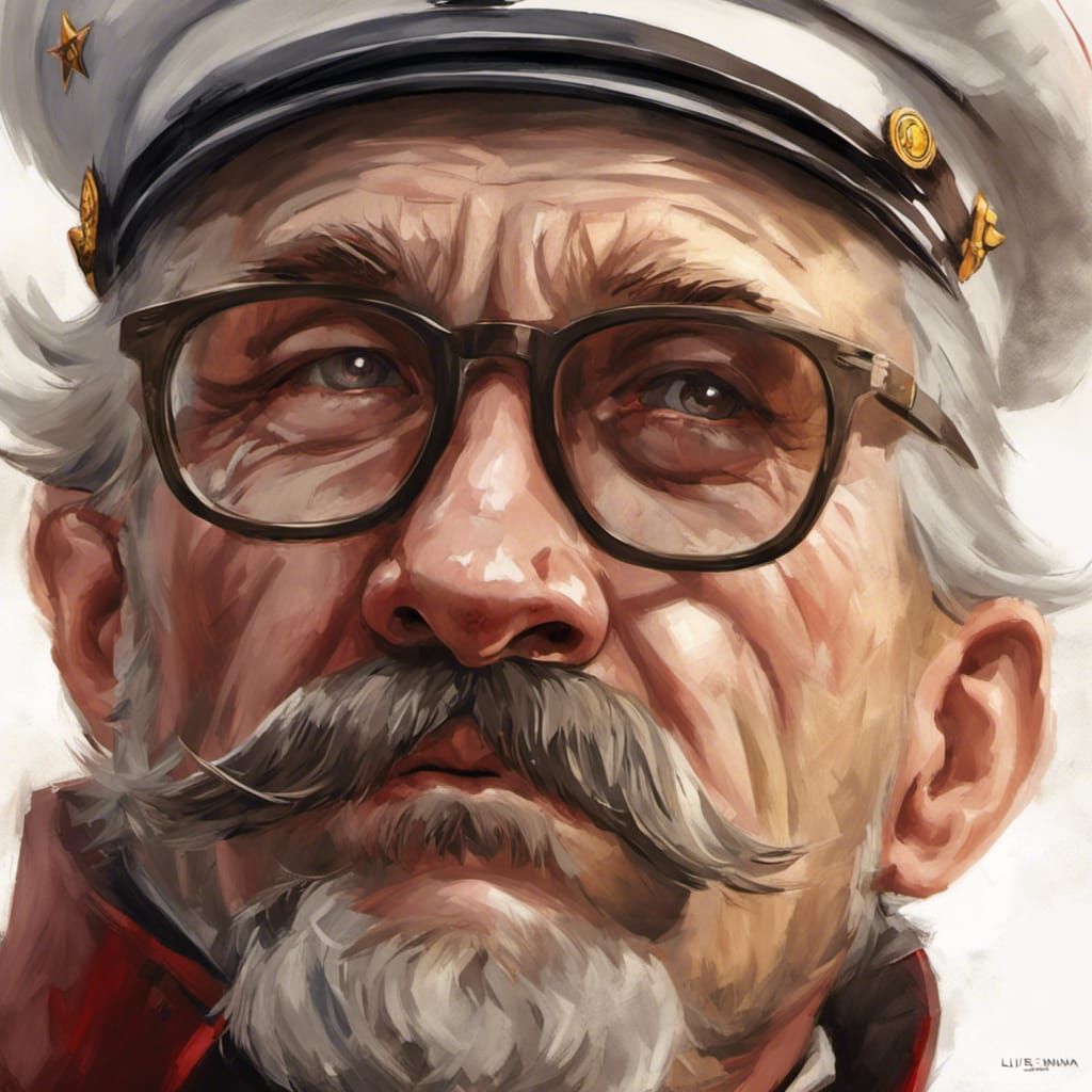 Portrait of Admiral Vassilj Petrović Pratniakov