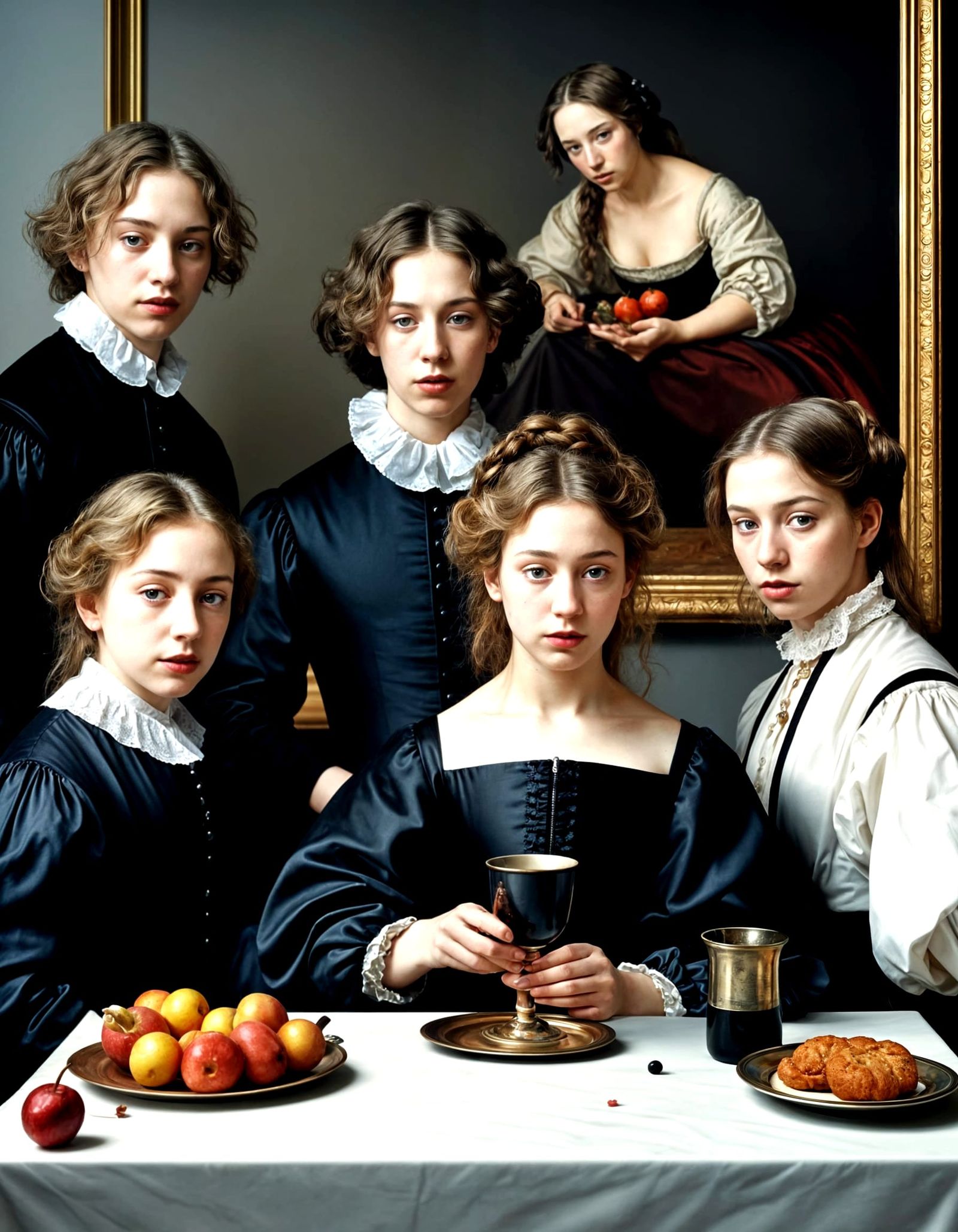 Surreal 17th Century Life in a Modern Home