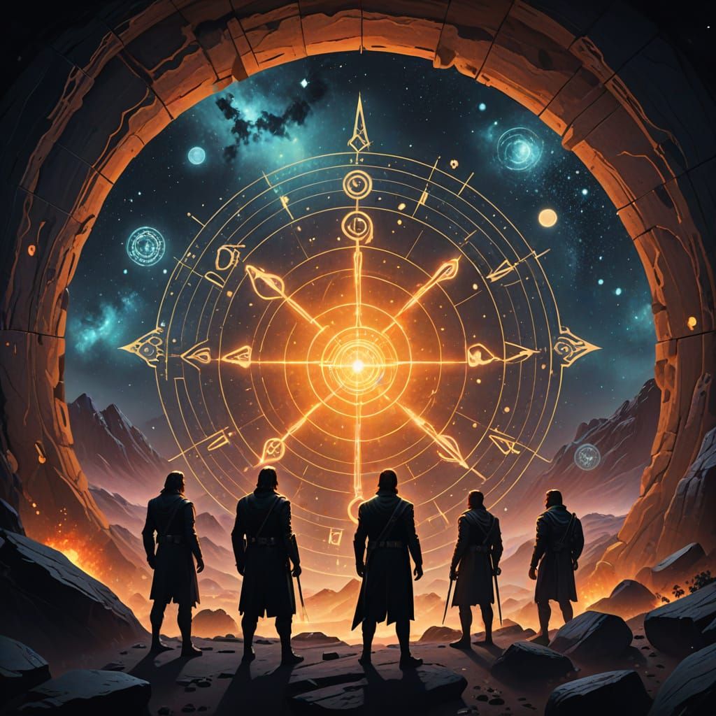 Men in Black Discover Astrology Cave Paintings