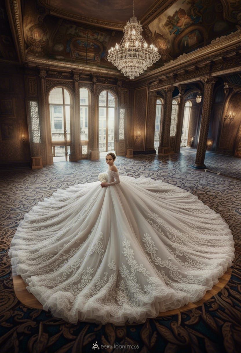 My haute couture wedding dress